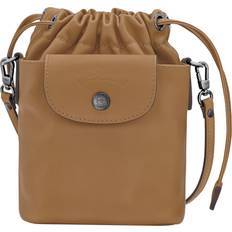 Longchamp Bucket Bags Longchamp Pliage Extra Small Leather Bucket Bag