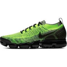 Nike Air VaporMax 2 Flyknit Volt - Black Green