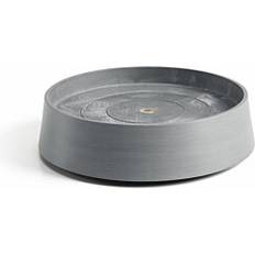 Kukkaruukun aluslautaset Ecopots Aluslautanen Pyörillä Oslo 35 cm Siniharmaa
