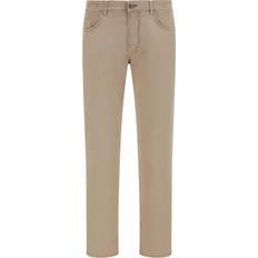 Ventilerande Jeans Boggi Milano Läder Stretch Cotton Jeans