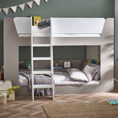 Happy Beds Single with Angled Ladder 3ft Bunk Bed