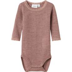 Wool Bodysuits Children's Clothing Name It Merino Wool Romper