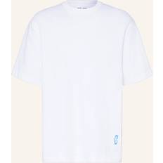 Samsøe Samsøe Blåa Kläder Samsøe Samsøe Saswirl Tshirt Dam Toppar - Swirl Blue Jasper