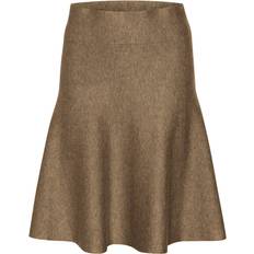 CULTURE Nederdele CULTURE Cuannemarie Skirt - Brown