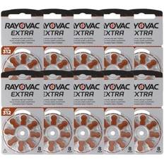 Rayovac Extra 80-Pack Hearing Aid Batteries Size 312