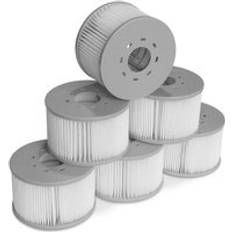 Filter Cartridges AlwaysH Pack of 6 Mspa V2 Inflatable Filter Cartridges Ø106cm