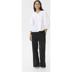 Cropped Bluser Karen by Simonsen Bluse Annabelle Nette Blouse Kvinde - Bright White