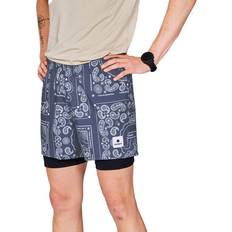 Saysky Bukser & Shorts Saysky Paisley 2 In 1 Pace Shorts - Multicolore