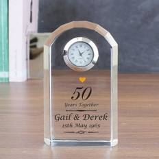 Personalised Golden Anniversary 5 cm