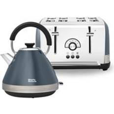 Morphy Richards Blue Kettles Morphy Richards Venture Kettle and Toaster Set Blue