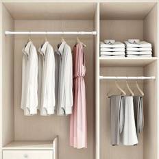 Temu Extendable No Drill Spring Curtain Rods 90-190 cm