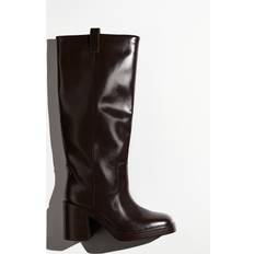 H&M Knähöga Stövlar Dam - Mörkbrun