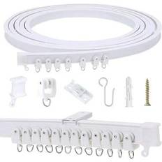 Curtain Rails Shein Silent Glide Flexible PVC Curtain Track Rail