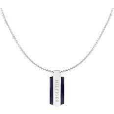 Tommy Hilfiger Berlocker & Hängen Tommy Hilfiger Herr Silver Pendant Hänge