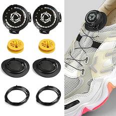 Buck 4 Sets Rotating Buckle Shoes Laces