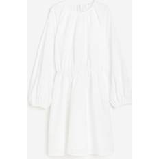 H&M Broderie Anglaise Dress - White