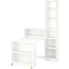 Klapbord IKEA Billy Reol Kombineret Klapbord 120x202 cm Reolsystem