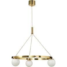 Akterspring Loftlampe Opalhvid Glas 73 cm
