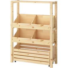 IKEA Reolsystem IKEA Ivar Reol Med To Hylder Fyr 89x30x124 cm Reolsystem