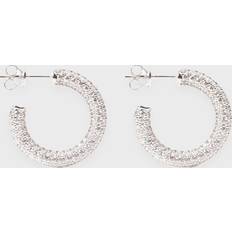 Izabel Display Colorful Hoop - Silver/Vit