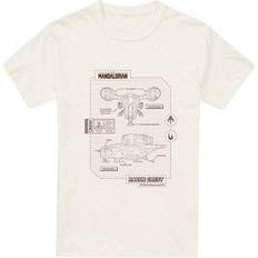 Star Wars The Mandalorian Mens Razor Crest T-Shirt XL