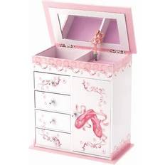 Mele & Co Musical Jewellery Box Ballet Shoe Girls