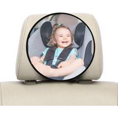 Back Seat Mirrors Shein Round Shape Crash Shatterproof Baby Car Mirror