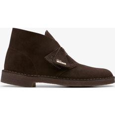 Clarks Herre Ørkenstøvler Clarks Brune Ankelstøvler I Ørkenlæder Casual - Brun