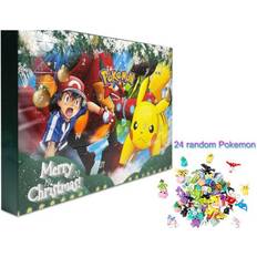 Advent Calendars Xurikcoo 24Pcs Pokemon Pikachu 2023 Advent Calendar