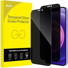 JeTech Sichtschutz Full Screen iPhone 12 Mini 2 Stück