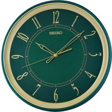 Seiko QXA834M Green/Gold Väggklocka 34cm