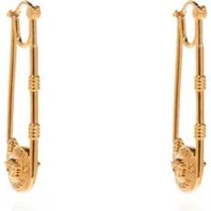 Versace Øreringe Versace Sikkerhedsnålformede Øreringe Unisex - Gul