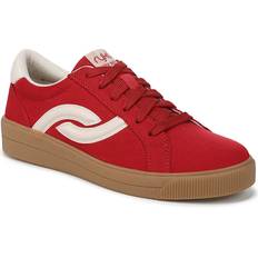 Ryka Viv Next Lace Up Sneakers Arch Support - Salsa Red