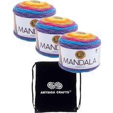 Yarn & Needlework Supplies Lion Brand Mandala Gnome 525-209 DK Light Worsted Acrylic Yarn