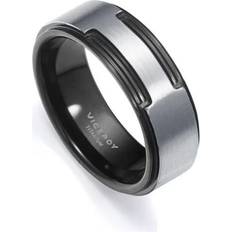 Herr - Silver Ringar Viceroy Herrring 14 ct Svart