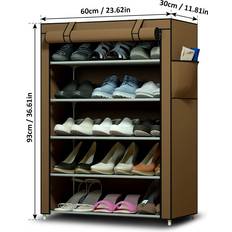 Möbler Tomtop Jms Simple Multi-layer Steel Assembly Shoe Rack