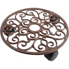 Plant Trolleys Esschert Design Plant Trolley Round Cast Iron