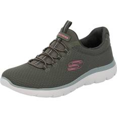 Skechers Sneakers Skechers Summits Summer Blush Sneakers - Khaki Green