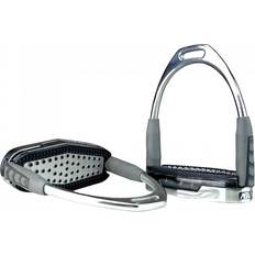 Air Cushioned Stirrup Irons - Silver
