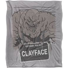 DC Comics The Clayface Mugshot Blanket 152 x 127 cm Blankets White