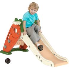 Outdoor slide for kids Aiyaplay 3 in 1 Kids Slide Carrot Themed