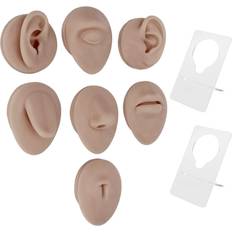 Piercingar Goolrc Silicone Piercing Body Model Soft Nose Eye Tongue - Nose