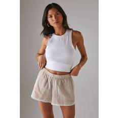 Multicoloured Pyjamas Warehouse Seersucker Stripe Frill Pyjama Shorts - Multi
