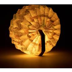 Gingko Velvet Accordian Lamps Grey Landmark Multi Table Lamp 2pcs