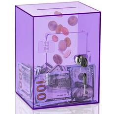 Piggy Banks Shein Clear Acrylic Piggy Bank For Adults