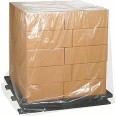 Packaging Materials Box Partners PC529 Clear Pallet Covers 54 x 44 x 96 in