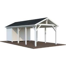 Carport Med Skur Robert 23.1 M²