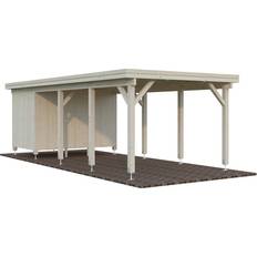 Carporte på tilbud Palmako Karl Natur Carport 23.1 m² (Areal )