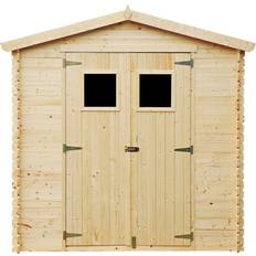 Wooden Garden Shed 8 x 7 ft 19 mm Planks