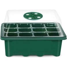 Plastic Propagators Tomtop Jms 12 Hole Seedling Tray Starter Kit